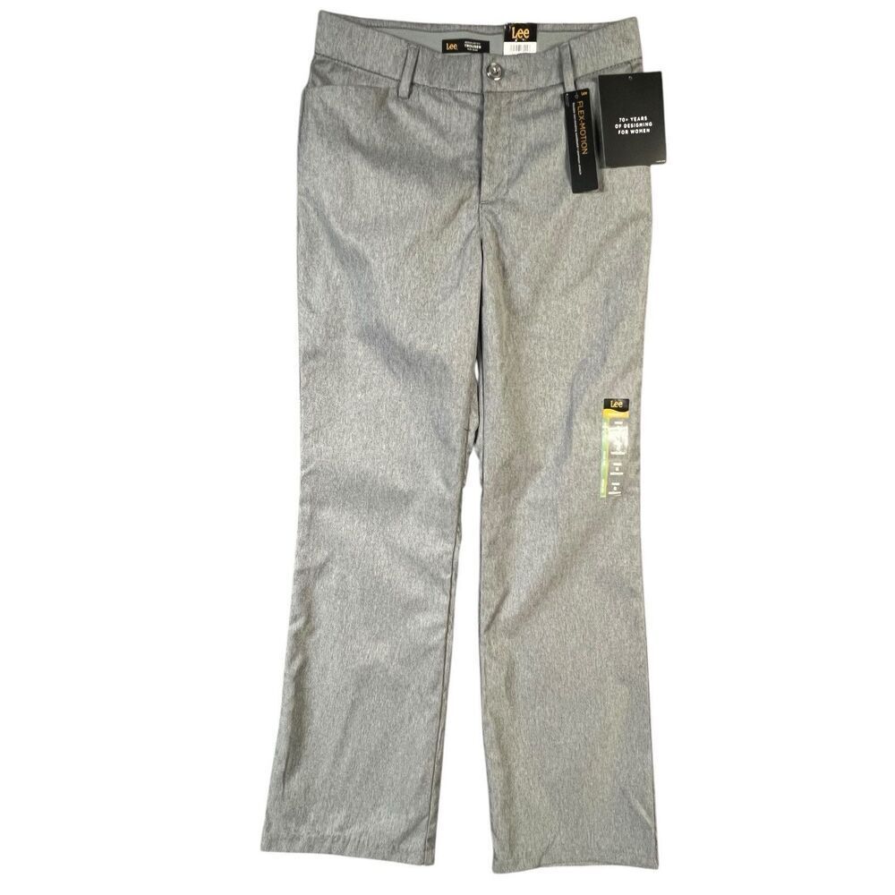 Lee Gray Trousers Relaxed Fit Cotton Blend